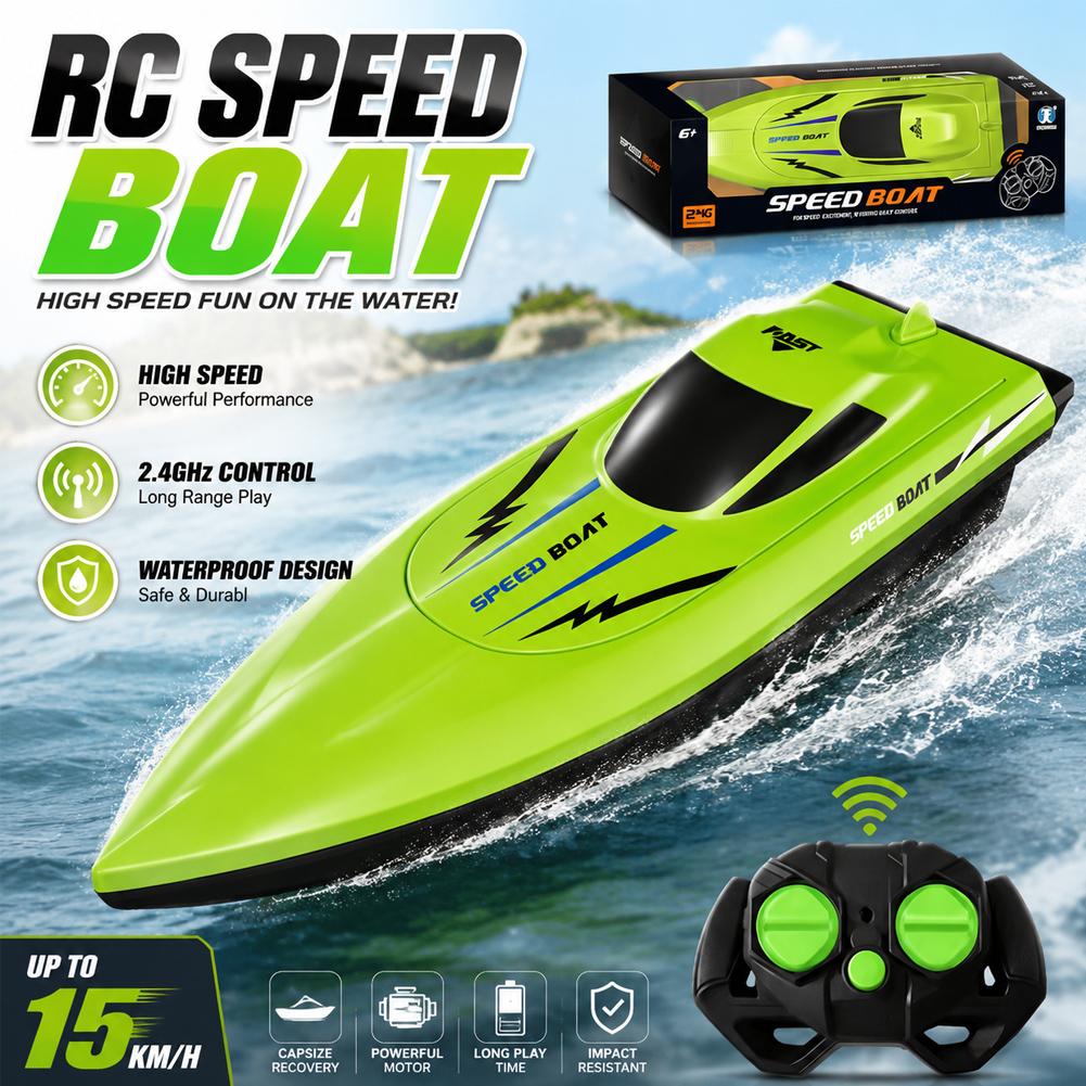 Rc Hobby Grade Boat - Szybka łódka RC z dwoma silnikami