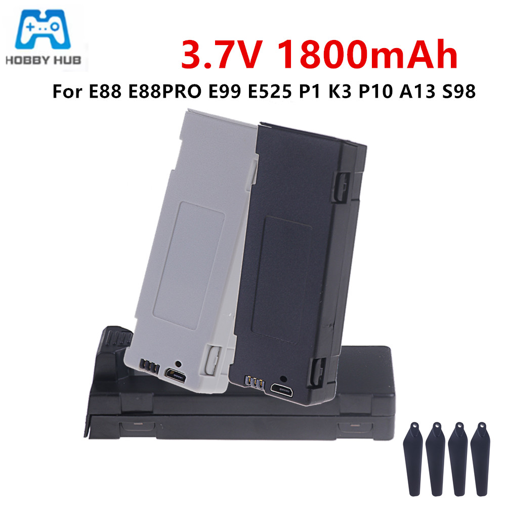 Rc Hobby Airplanes - Akumulator E88, bateria 3.7V 1800mAh do