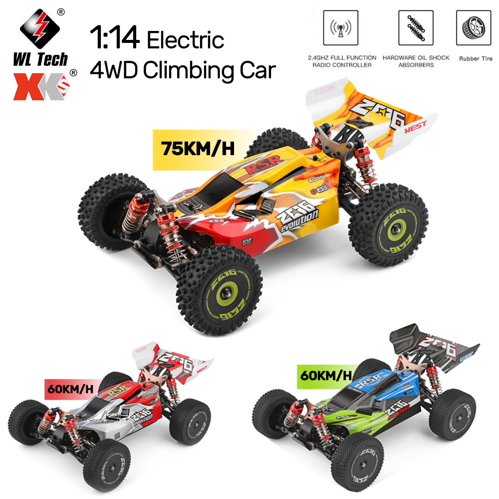 Rc Hobby Grade Drift Car - WLtoys 144001 144010 Samochód RC 4WD