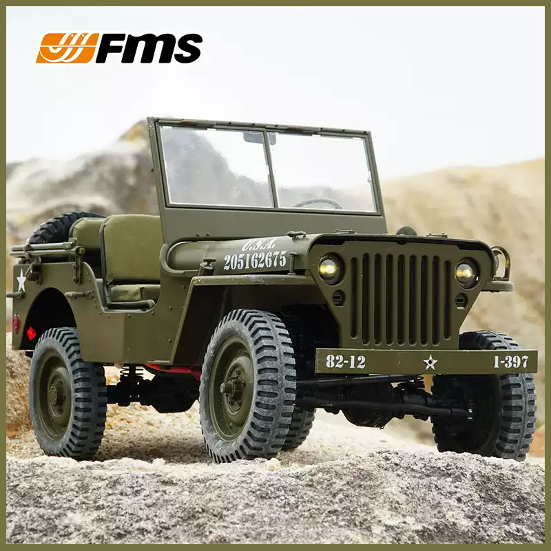 Hobby Zone Rc - Akcesoria do FMS 1/6 Climber 1941