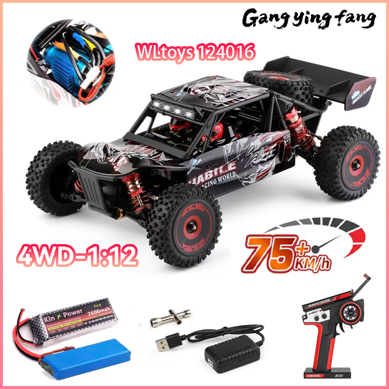 Samochód RC WLtoys 124016 V8,  – Rc Hobby Grade Drift Car recenzja i cena